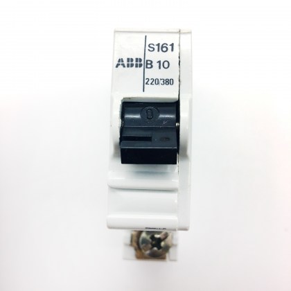 ABB B10 10A Amp S161 220/380 MCB Miniature Circuit Breaker Fuse Type B